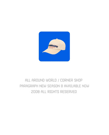 22FW Natural Logo Ball Cap No.002